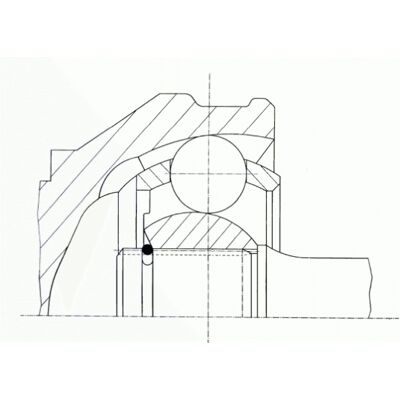 Löbro Gelenksatz, Antriebswelle 304543 Löbro Gelenksatz, Antriebswelle 304543