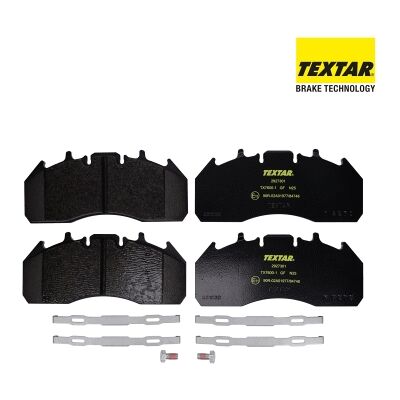 TEXTAR 2927301 - Bremsbelagsatz für vorne/hinten - 249,6mm Breite TEXTAR 2927301 - Bremsbelagsatz für vorne/hinten - 249,6mm Breite