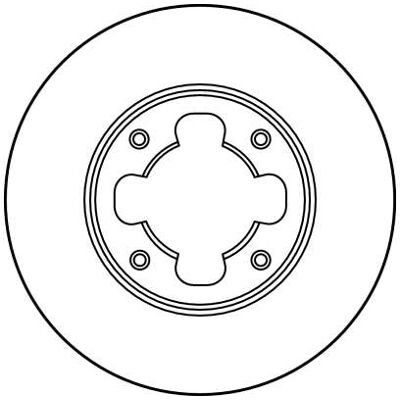 TRW DF2689 Bremsscheibe - Belüftet, 212mm, Schwarz TRW DF2689 Bremsscheibe - Belüftet, 212mm, Schwarz