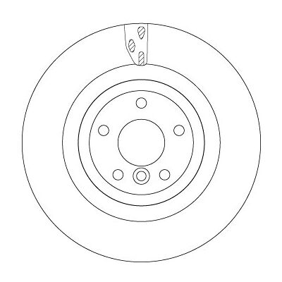 TRW Jaguar XF Bremsscheibe - belüftet 325mm/20mm TRW Jaguar XF Bremsscheibe - belüftet 325mm/20mm