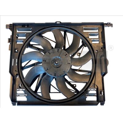 TYC Lüfter Kühler 850W 494mm für BMW - Modell 803-0022 TYC Lüfter Kühler 850W 494mm für BMW - Modell 803-0022