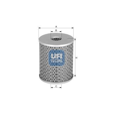 UFI - 26.601.00 - Filterpatrone - Kraftstofffilter UFI - 26.601.00 - Filterpatrone - Kraftstofffilter