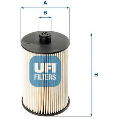 Ufi Kraftstofffilter 2601800 Filtereinsatz 110mm Für Volvo Ufi Kraftstofffilter 2601800 Filtereinsatz 110mm Für Volvo