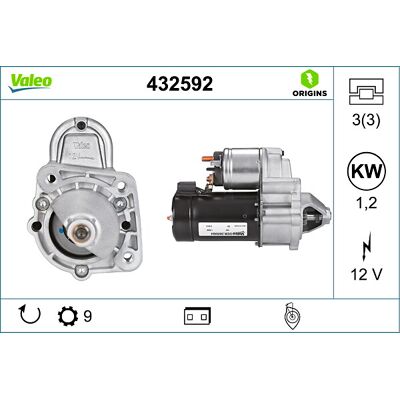 VALEO D6RA23, D6RA64 - Anlasser VALEO D6RA23, D6RA64 - Anlasser