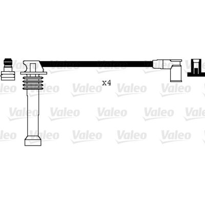 Valeo Zündleitungssatz 346008 Valeo Zündleitungssatz 346008