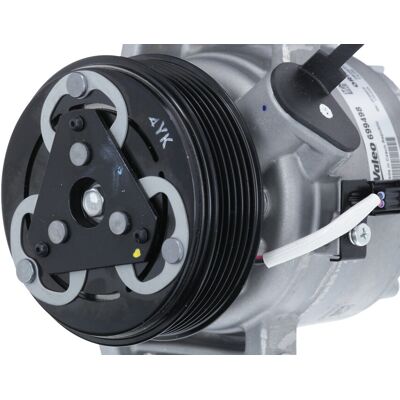 VALEO DKV-09Z Klimakompressor - 6 Rillen, 12V, Renoviert VALEO DKV-09Z Klimakompressor - 6 Rillen, 12V, Renoviert