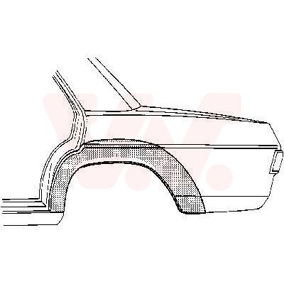 Van Wezel Seitenwand 300345 Hinten Links Van Wezel Seitenwand 300345 Hinten Links