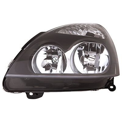 Van Wezel Renault Clio Scheinwerfer - Links, H7/H1, Schwarz Van Wezel Renault Clio Scheinwerfer - Links, H7/H1, Schwarz