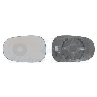 Van Wezel Modell 7701040426 - Asphärisches, unbeheiztes Links-Spiegelglas für Renault Modus Van Wezel Modell 7701040426 - Asphärisches, unbeheiztes Links-Spiegelglas für Renault Modus
