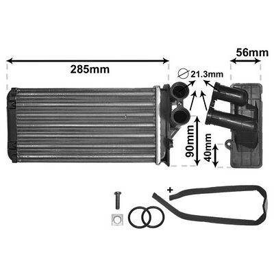 VAN WEZEL Modell 09006239 IR PLUS Heizkörper - Radiator Heater VAN WEZEL Modell 09006239 IR PLUS Heizkörper - Radiator Heater