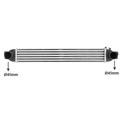 VAN WEZEL 17004388 Intercooler - Luftkühler - Kühler - Fahrzeugtyp VAN WEZEL 17004388 Intercooler - Luftkühler - Kühler - Fahrzeugtyp