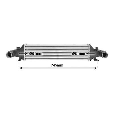 VAN WEZEL R172 Intercooler - Luft-gekühlt, Wasser-gekühlt, Mercedes-Benz C E Klasse VAN WEZEL R172 Intercooler - Luft-gekühlt, Wasser-gekühlt, Mercedes-Benz C E Klasse