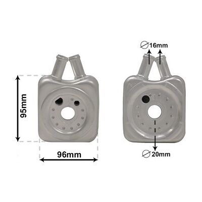 VAN WEZEL 58003147 Ölkühler - Öl Kühler für VW, Audi, Seat, Skoda VAN WEZEL 58003147 Ölkühler - Öl Kühler für VW, Audi, Seat, Skoda