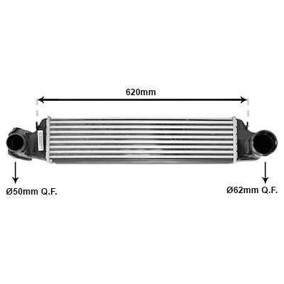 Van Wezel Intercooler für BMW 3er (E46) - Intercooler Van Wezel Intercooler für BMW 3er (E46) - Intercooler