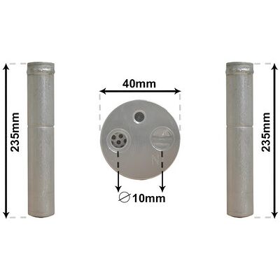 Van Wezel 5300D017 - Klima- und Trocknerfilter für Autos Van Wezel 5300D017 - Klima- und Trocknerfilter für Autos