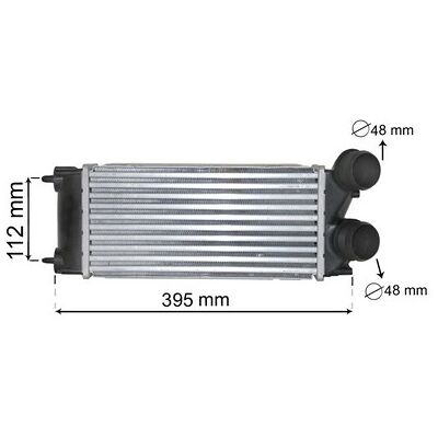VAN WEZEL 40004343 Intercooler - Luft & Wasser, Für Citroën & Peugeot - Kühlsystem VAN WEZEL 40004343 Intercooler - Luft & Wasser, Für Citroën & Peugeot - Kühlsystem