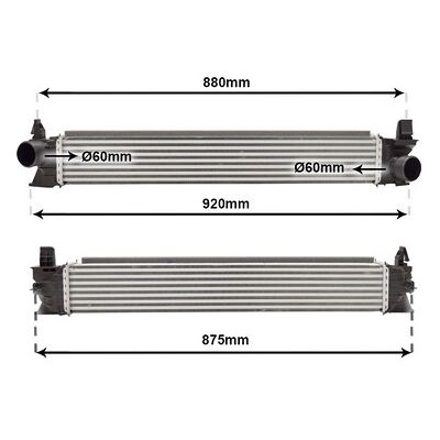 VAN WEZEL 17014713 Intercooler - Luft-Luft, Luft-Wasser, Peugeot Boxer, Fiat Ducato VAN WEZEL 17014713 Intercooler - Luft-Luft, Luft-Wasser, Peugeot Boxer, Fiat Ducato