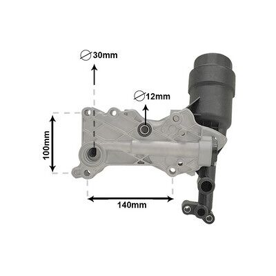 VAN WEZEL 30013703 Ölkühler mit Ölfiltergehäuse - Radiator VAN WEZEL 30013703 Ölkühler mit Ölfiltergehäuse - Radiator