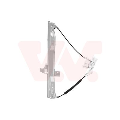 VAN WEZEL Peugeot 407 Fensterheber - Elektrischer linker vorne Mechanismus VAN WEZEL Peugeot 407 Fensterheber - Elektrischer linker vorne Mechanismus