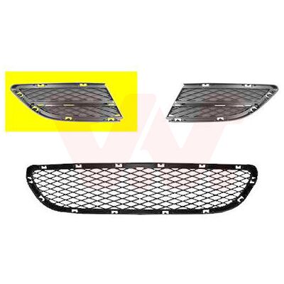 VAN WEZEL 0667592 BMW Rechter Frontstoßstangengitter VAN WEZEL 0667592 BMW Rechter Frontstoßstangengitter