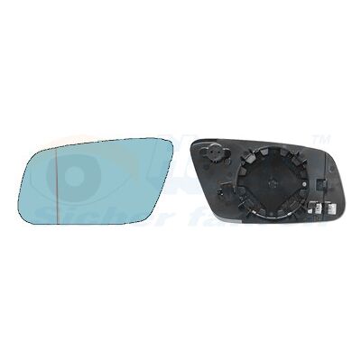 Van Wezel Modell 0331837 - Beheiztes Blau getöntes Spiegelglas für Audi A3 A4 A6 Van Wezel Modell 0331837 - Beheiztes Blau getöntes Spiegelglas für Audi A3 A4 A6