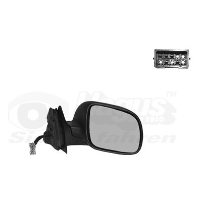 Van Wezel 0323808 - Wendbarer Elektrischer Konvexspiegel - Türmodell Van Wezel 0323808 - Wendbarer Elektrischer Konvexspiegel - Türmodell