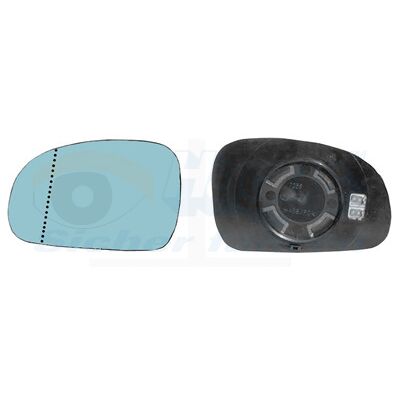 VAN WEZEL Peugeot 406 Blau beheiztes Spiegelglas - Autospiegelglas VAN WEZEL Peugeot 406 Blau beheiztes Spiegelglas - Autospiegelglas