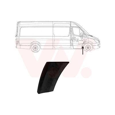 VAN WEZEL Mercedes-Benz Sprinter & VW Crafter Karosserieteil VAN WEZEL Mercedes-Benz Sprinter & VW Crafter Karosserieteil