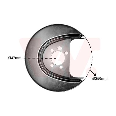VAN WEZEL Bremsstaubschutz 5829374 - Bremsstaubschutz VAN WEZEL Bremsstaubschutz 5829374 - Bremsstaubschutz