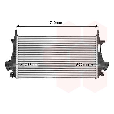 VAN WEZEL 37004476 Intercooler - Opel Insignia A 3/5 Türen, Sports Tourer VAN WEZEL 37004476 Intercooler - Opel Insignia A 3/5 Türen, Sports Tourer