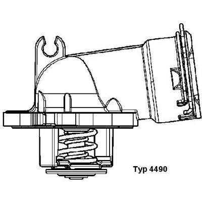 Wahler 4490.87D Thermostat - 87°C Öffnungstemperatur für Mercedes-Benz C, E, CLK Wahler 4490.87D Thermostat - 87°C Öffnungstemperatur für Mercedes-Benz C, E, CLK