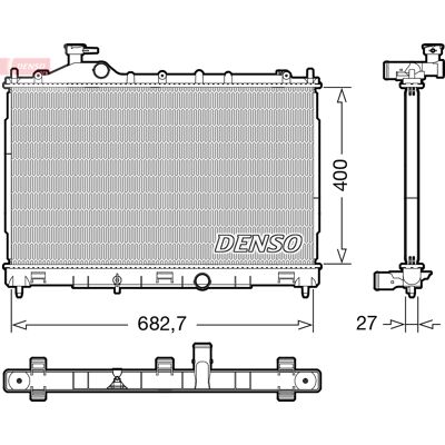 DENSO DRM45058 - Motor Kühler DENSO DRM45058 - Motor Kühler
