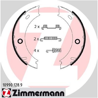 Zimmermann Bremsbackensatz, Feststellbremse 109901289 Hinterachse Für Mercedes Vag Zimmermann Bremsbackensatz, Feststellbremse 109901289 Hinterachse Für Mercedes Vag