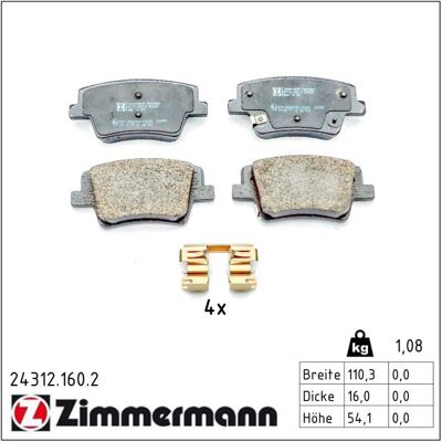 Zimmermann - 24312.160.2 - Hyundai Santa Fe IV Zimmermann - 24312.160.2 - Hyundai Santa Fe IV