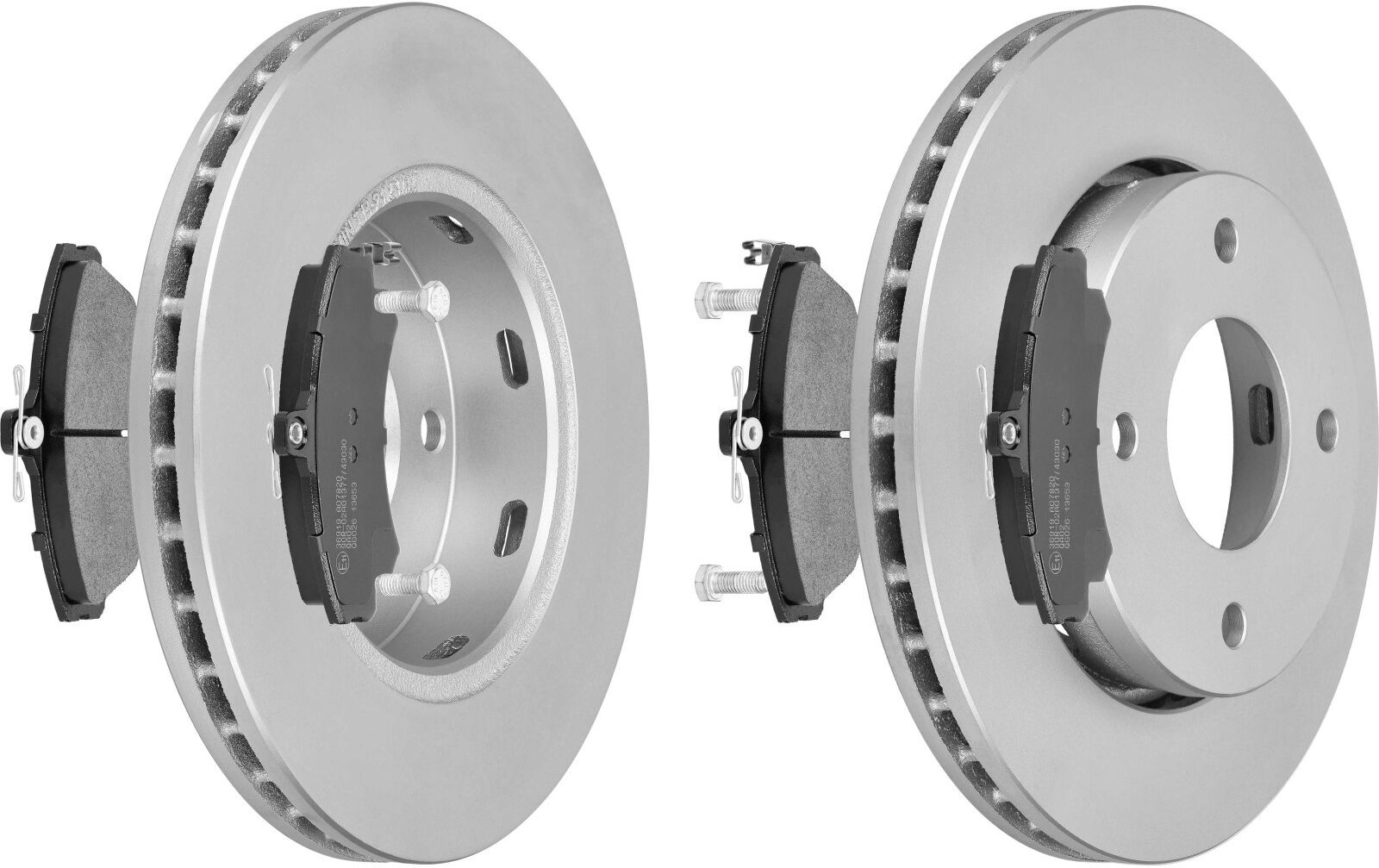 F.Becker_line Bremsscheiben Ø256mm + Bremsbeläge Vorne Für Smart Forfour 1.1 1.3 1.5 Cdi Mitsubishi Colt Vi Di-D Czc (Z23)M4605a068 4605 A068 454