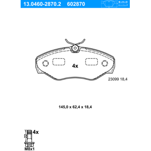 Ate Bremsscheiben Ø305mm + Bremsbeläge Vorne Für Renault Trafic Ii 2.5 Dci 115 Nissan Primastar Opel Vivaro A 1.9 Di Dti Dci 80 100 2.0 Di Dti16v