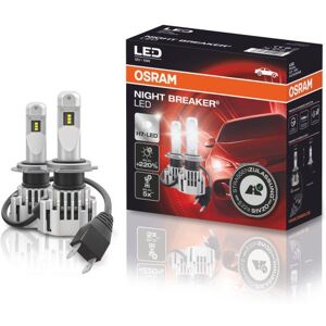 2x Osram Night Breaker H7-Led Glühlampen +220% Mehr Helligkeit Farbtemperatur 6000k Cool White Mit Straßenzulassung 64210dwnb