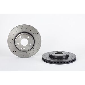 Brembo Bremsscheibe Coated Disc Line 09.B436.51 Gelocht/innenbel.Vorne Rechts Links Für Mercedes-Benz B-Klasse B 180 200 Cdi Cla / D A-Klasse A