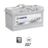 Varta Starterbatterie Silver Dynamic Kofferraum 4.39l (5852000803162) Für Bmw 3