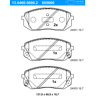 Ate Bremsbeläge Vorne (13.0460-5600.2) Für Kia Sportage Carens Iii Hyundai Ix35