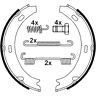 Ate Handbremsbacken Mit Zubehör Hinten (03.0137-0170.2) Für Mercedes-Benz Clk