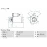 Bosch Starterfür Citroen Cx Ii 25 D Turbo I 2500 2 C25 2.5 4x4 Peugeot J5 Td Dt