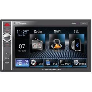 PHONOCAR Industrievertretung Frank Walter Phonocar 2 Din Media Station 6.2 Zoll Mit Usb+sd-Slot Auflösung 800x480 Bluetooth Vm069