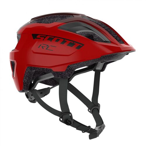 Scott Junior Spunto Plus Helmet Rot, Fahrradhelme Fahrradhelme, Größe One Size - Farbe Ruby Red