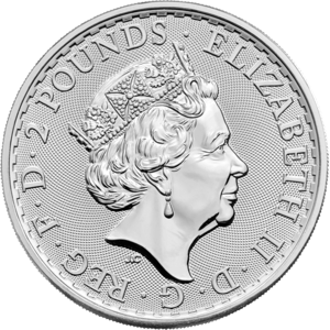 1 Unze Silber Britannia 2023 Elizabeth II. (differenzbesteuert)