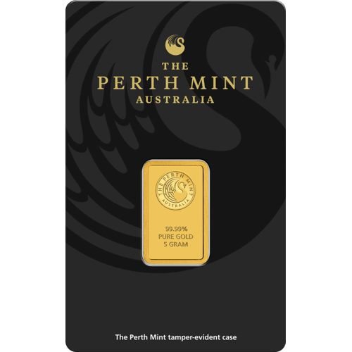 5 g Goldbarren Perth Mint