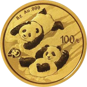 Panda 8 g Gold China Panda 2022