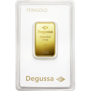 20 g Goldbarren Degussa