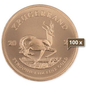 100 x 1 Unze Gold Krgerrand 2024