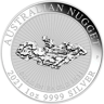 1 Unze Silber Australien Nugget Golden Eagle 2021...